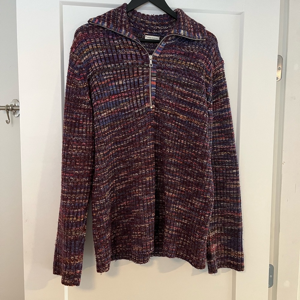 Dries Van Noten 3/4 Zip Sweater